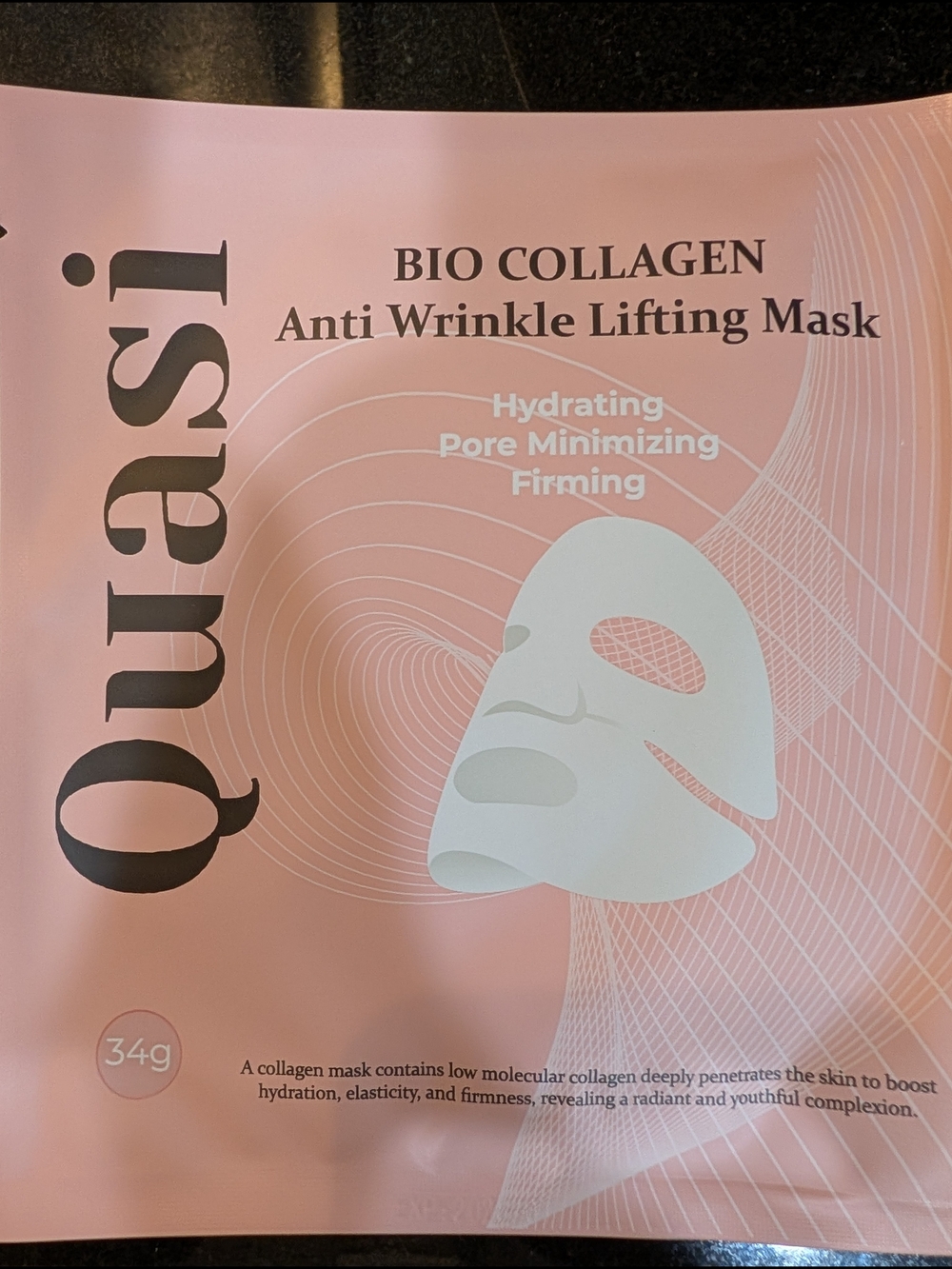 Bio Collagen Anti-Wrinkle Lifting Mask - Pink